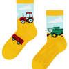 Vidám gyerekzokni Traktor