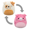 SQUISHMALLOWS 2 az 1-ben Geraldine macska és Brock buldog