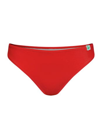 Piros bikini alsó