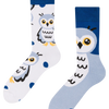 Vidám meleg zokni Hóbagoly