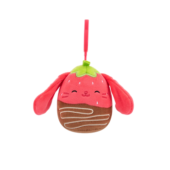 SQUISHMALLOWS Kulcstartó – Csokis nyuszi – Gunda, 9 cm