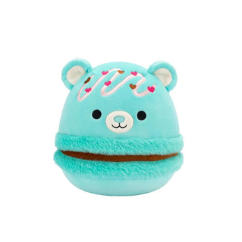 SQUISHMALLOWS Macaron medve – Belinda, 20 cm