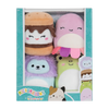 SQUISHMALLOWS Micromallows 4Pack – béka, polip, oroszlán, s'more
