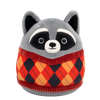SQUISHMALLOWS Rocky, a mosómedve, 20 cm
