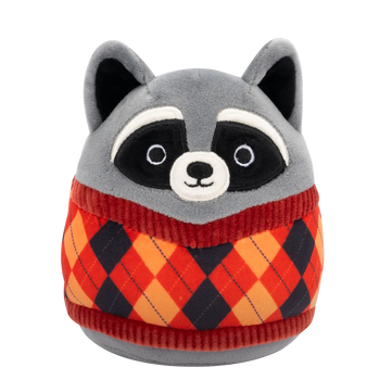 SQUISHMALLOWS Rocky, a mosómedve, 20 cm
