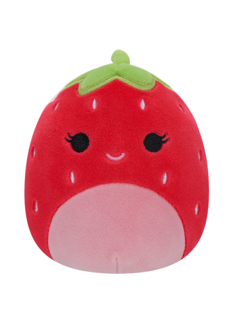 SQUISHMALLOWS 2 az 1-ben Eper és epres tej, 13 cm