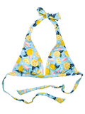 Vidám bikini felső Nyári citromok