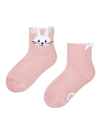 Cutecore lány zokni Fehér nyuszi