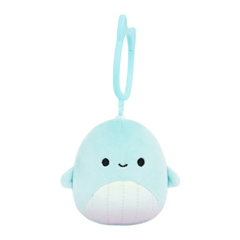 SQUISHMALLOWS Kulcstartó – Shah, a bálna, 9 cm