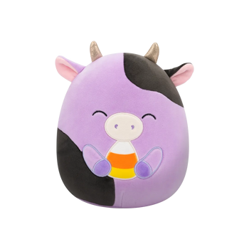 SQUISHMALLOWS Alexie, a lila tehén, 20 cm