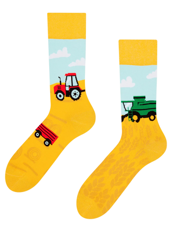 Vidám zokni Traktor