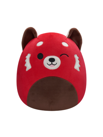 SQUISHMALLOWS Cici, a kacsintó vörös panda, 20 cm
