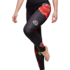 Vidám fitnesz leggings Pipacsok