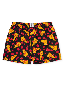 Vidám férfi alsónadrág Sajtos pizza