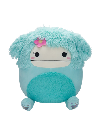 SQUISHMALLOWS Joelle, az emberszabású majom virággal, 30 cm