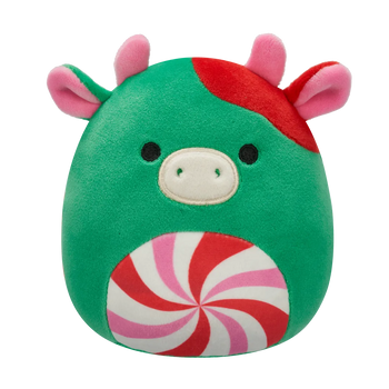 SQUISHMALLOWS Tehén nyalókás hassal – Ruben, 20 cm
