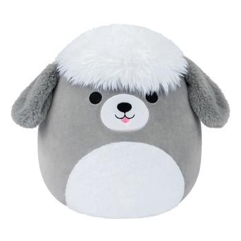 SQUISHMALLOWS Arnold, a szürke-fehér pásztorkutya, 13 cm