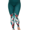 Vidám sport leggings Levélsusogás