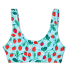 Vidám sportos bikini felső Eprek
