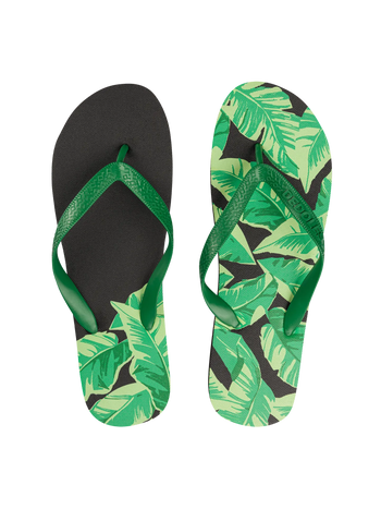 Vidám flip-flop Banánlevelek