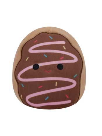 SQUISHMALLOWS 2 az 1-ben Fánk és latte, 13 cm