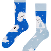 Vidám meleg zokni Kis Yeti