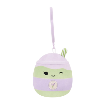 SQUISHMALLOWS Kulcstartó Matcha Latté – Latchmi, 9 cm