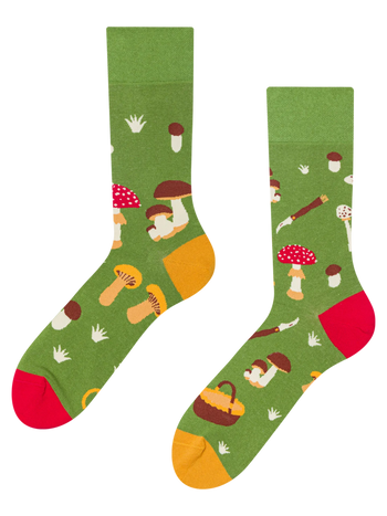 Vidám zokni Gombászás