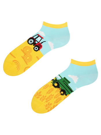 Vidám bokazokni Traktor