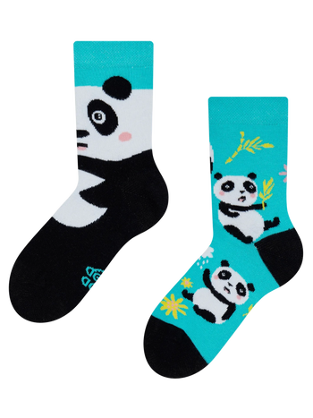 Vidám gyerekzokni Panda