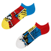 Vidám zokni sportcipőbe Színes képregény