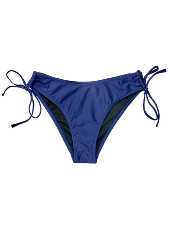 Sötétkék állítható bikinialsó