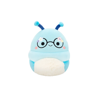SQUISHMALLOWS Cordelia, a kék hernyó, 20 cm
