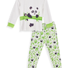 Vidám gyerek pizsama Panda és bambusz