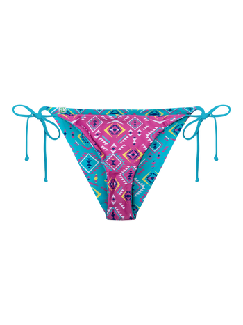 Vidám bikini alsó Azték minta