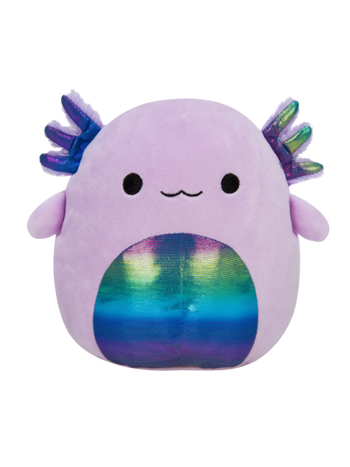 SQUISHMALLOWS Monica, a lila axolotl, 20 cm
