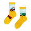 Vidám gyerekzokni Traktor