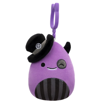 SQUISHMALLOWS Kulcstartó – Earworm, a rém, 9 cm