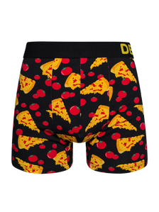 Vidám férfi boxeralsó Sajtos pizza