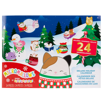 SQUISHMALLOWS Micromallows Adventi naptár – 24 db