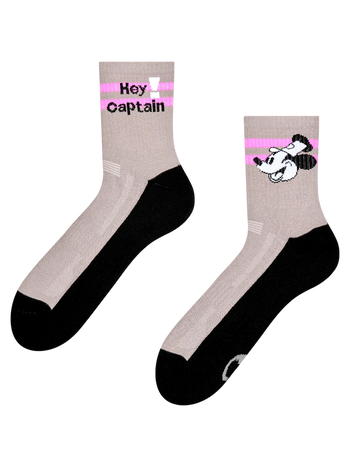 Vidám funkcionális vádlizokni Hé Kapitány