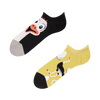 Vidám zokni sportcipőbe Strucc