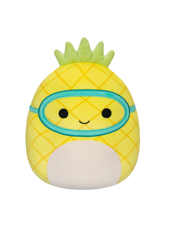 SQUISHMALLOWS Maui búvár ananász, 20 cm