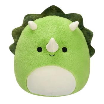 SQUISHMALLOWS Fuzzamallows Tristan, a triceratopsz, 30 cm