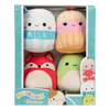SQUISHMALLOWS Micromallows 4Pack – róka, teknős, tej, torta