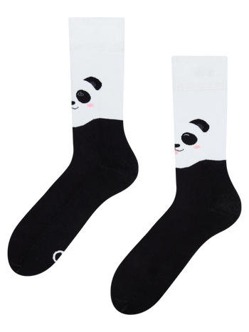 Vidám meleg zokni Boldog panda