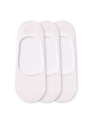 Pamut titokzokni hármas csomagolásban Fehér Klasszik