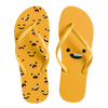 Vidám flip-flop Sárga smiley-k