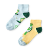 Vidám gyerek bokazokni Szörföző teknős