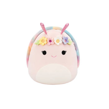 SQUISHMALLOWS Silvina, a rózsaszín csiga, 20 cm